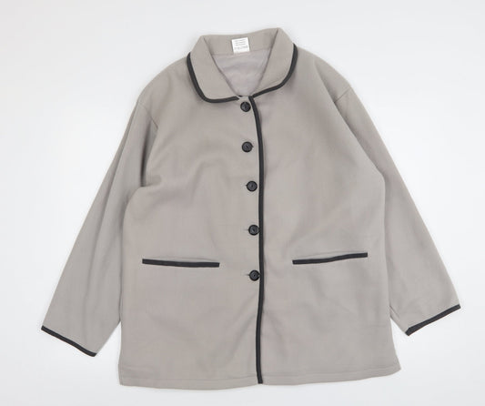 Preworn Womens Grey   Jacket Coatigan Size M