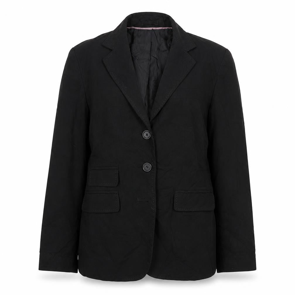 Atmosphere Womens Black  Polyester Jacket Suit Jacket Size 8