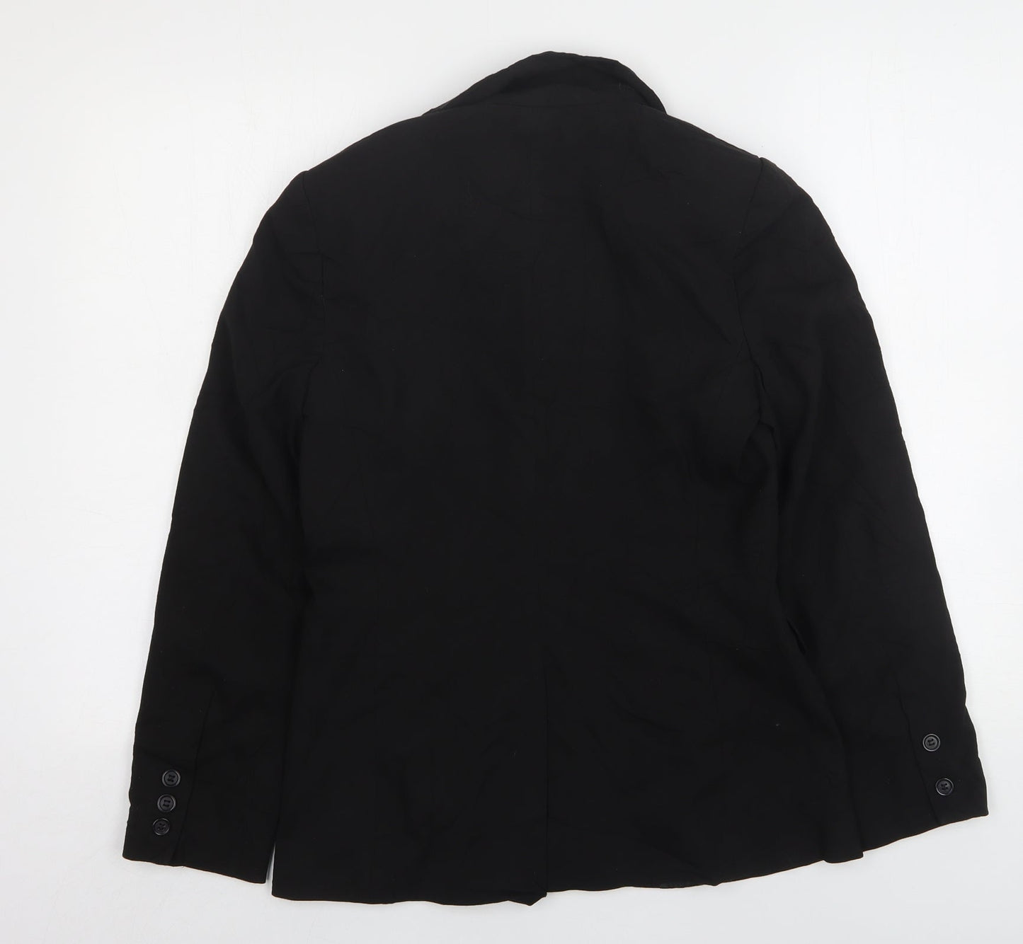 Atmosphere Womens Black  Polyester Jacket Suit Jacket Size 8