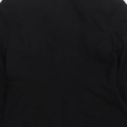 Atmosphere Womens Black  Polyester Jacket Suit Jacket Size 8