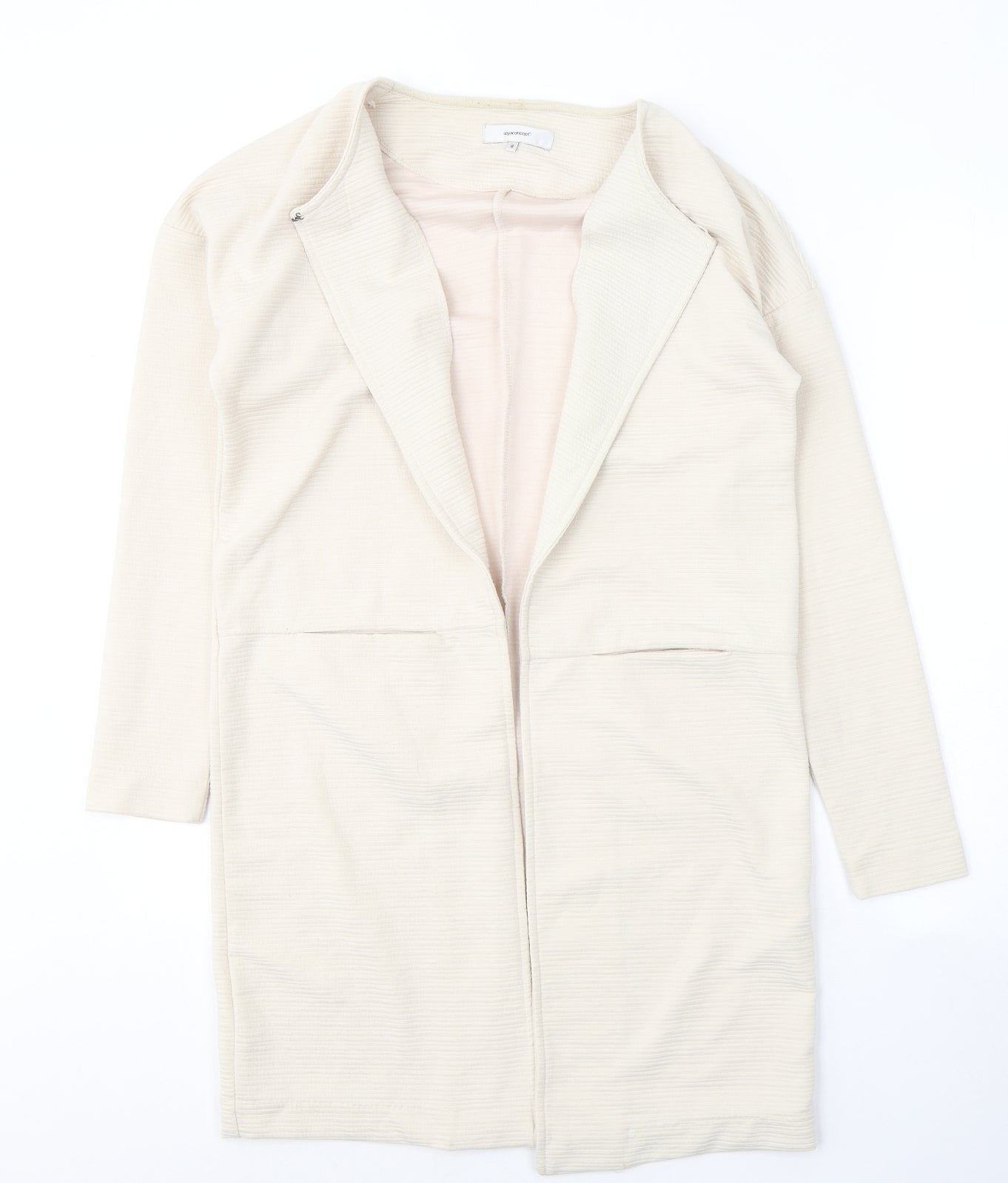 Soyaconcept Womens Beige V-Neck  Polyester Cardigan Jumper Size S