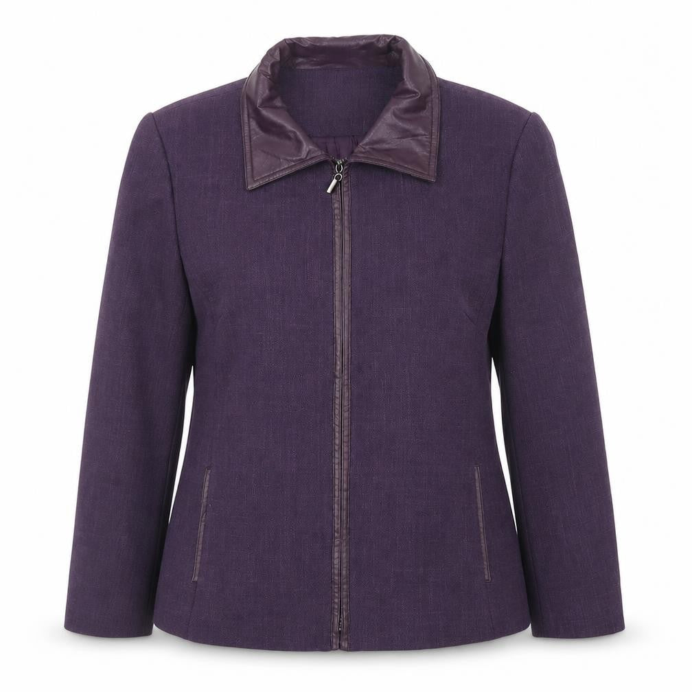 Millais Womens Purple   Jacket Blazer Size 12