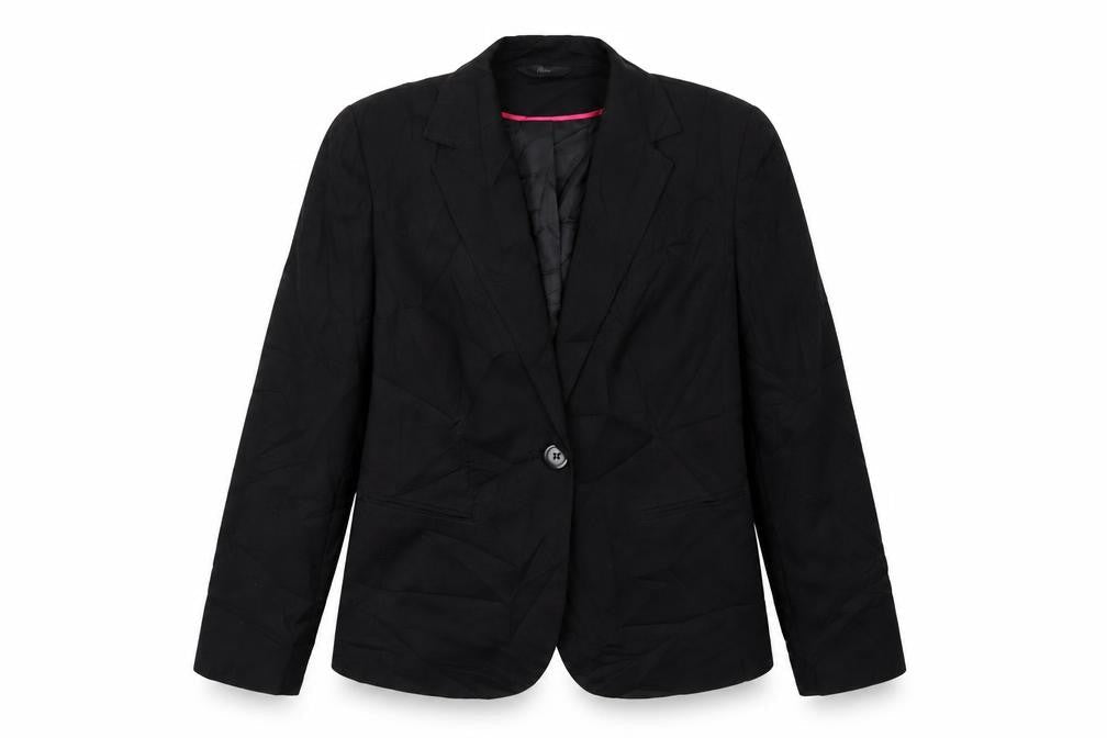BHS Womens Black   Jacket Blazer Size 12  Button