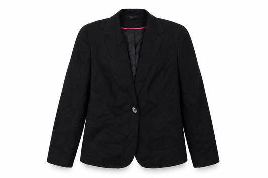 BHS Womens Black   Jacket Blazer Size 12  Button