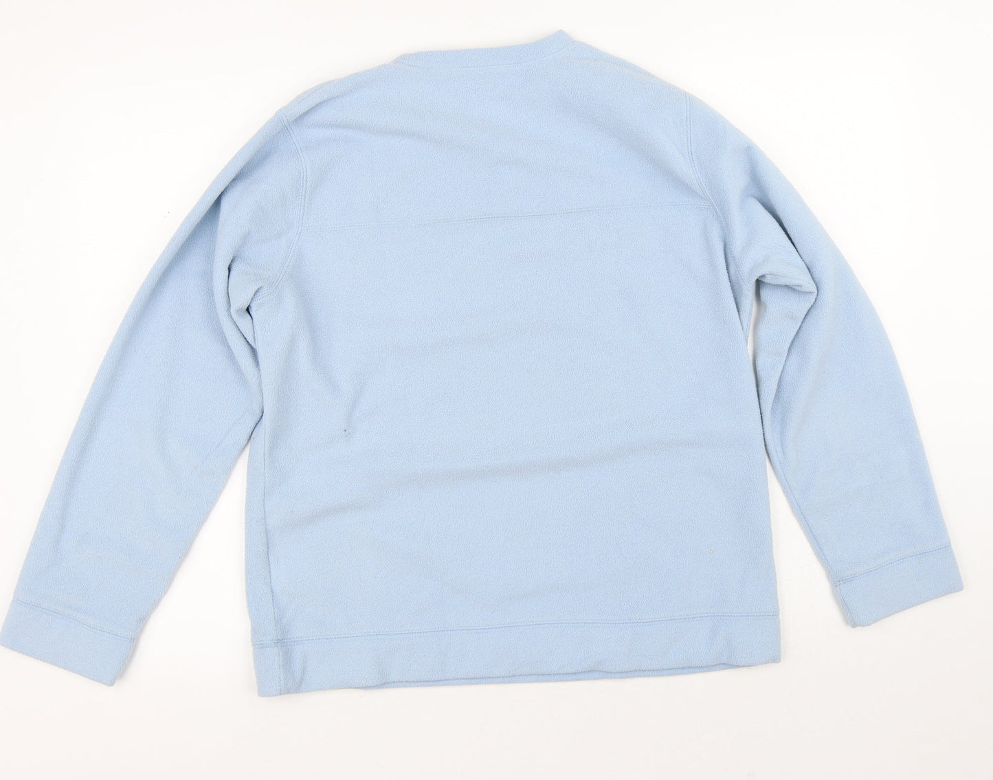 One Valley Womens Blue  Polyester Pullover Sweatshirt Size L
