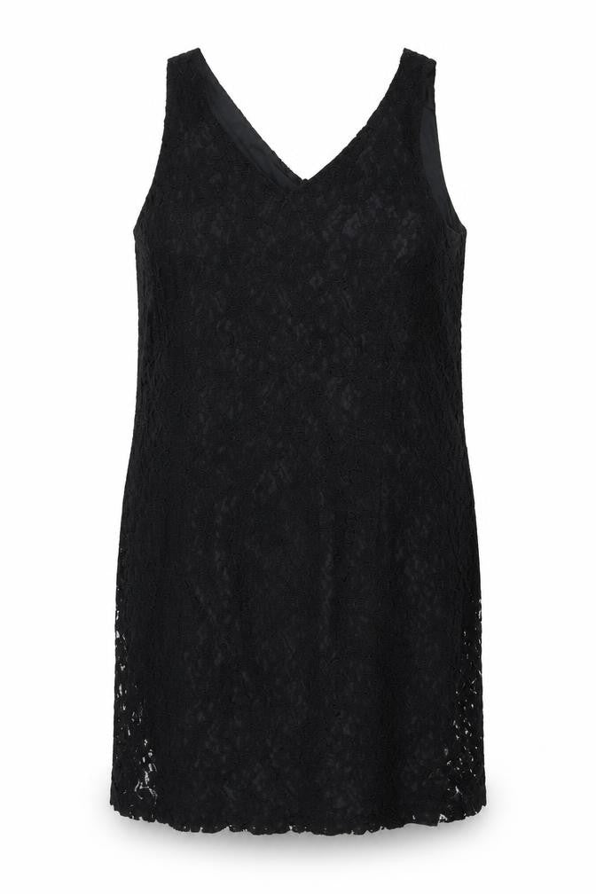 Modern Classics Womens Black  Viscose Shift  Size 18  V-Neck Zip
