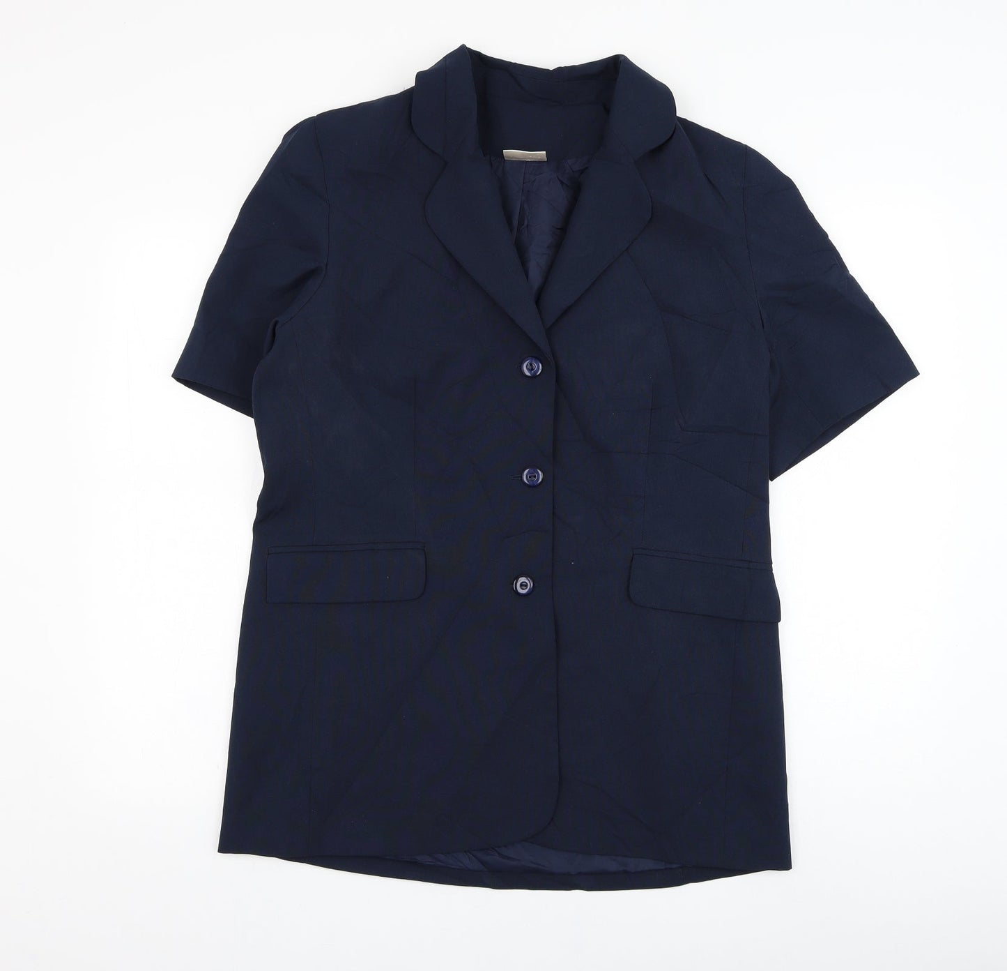For Women Womens Blue   Jacket Blazer Size 14  Button
