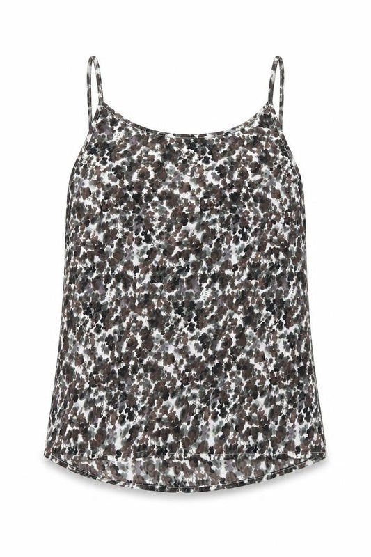 NEXT Womens Multicoloured Geometric Polyester Camisole Tank Size 12 Square Neck