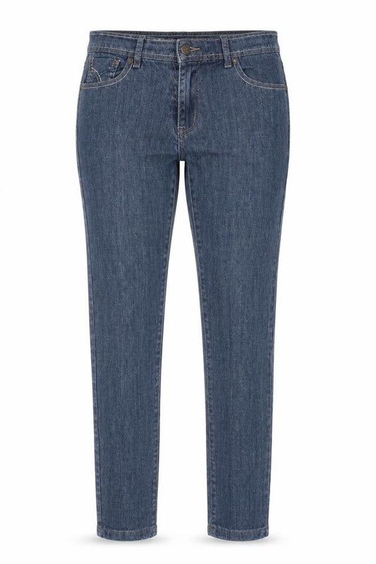 Next Womens Blue  Cotton Skinny Jeans Size 32 L30 in Regular Button