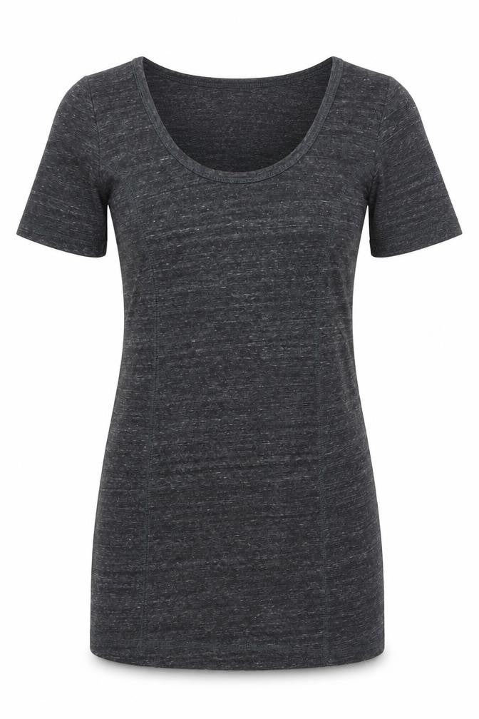 Topshop Womens Grey Round Neck  Polyester Pullover Jumper Size 8