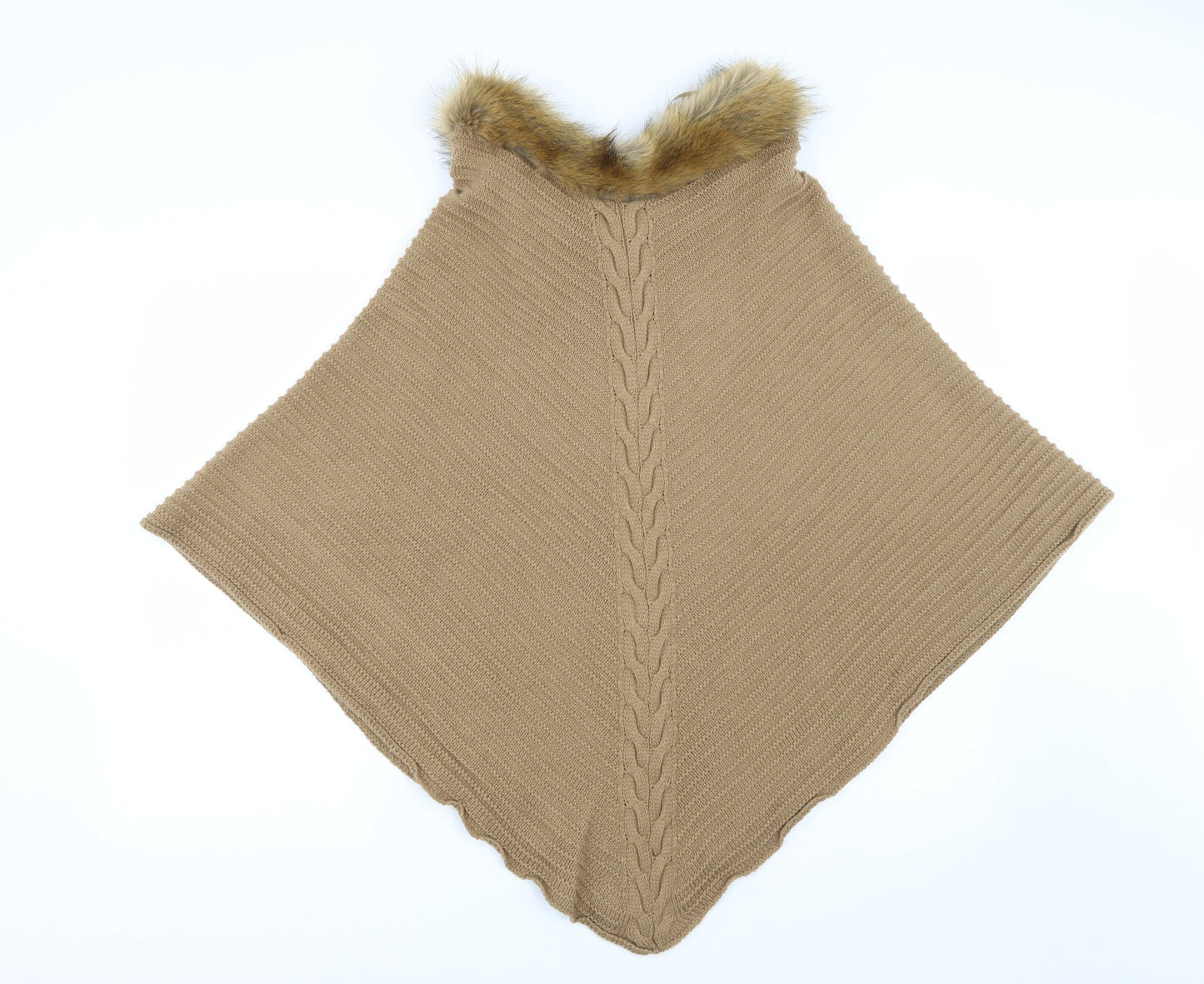New Look Womens Brown   Jacket Poncho One Size