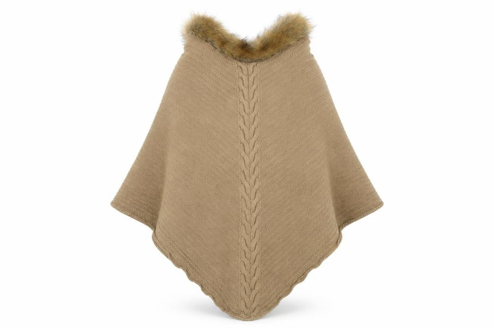 New Look Womens Brown   Jacket Poncho One Size