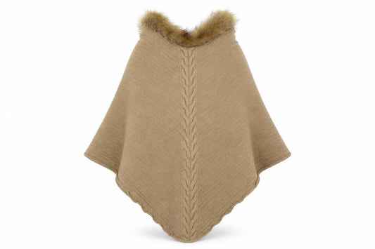 New Look Womens Brown   Jacket Poncho One Size