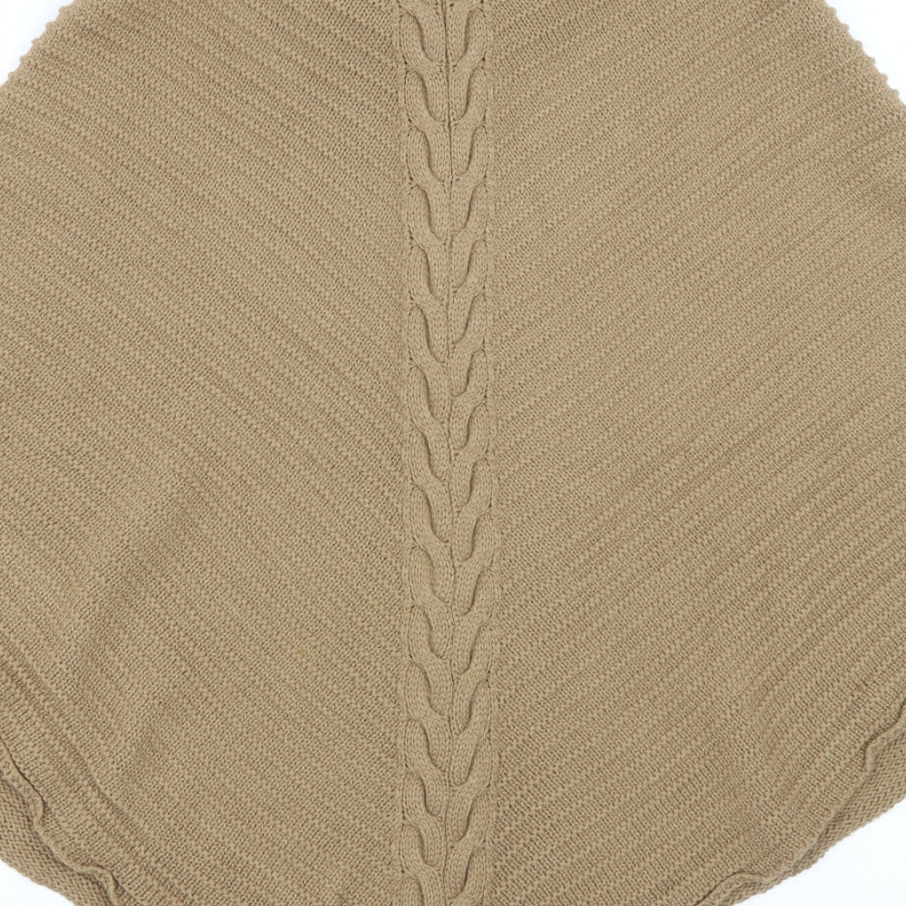 New Look Womens Brown   Jacket Poncho One Size