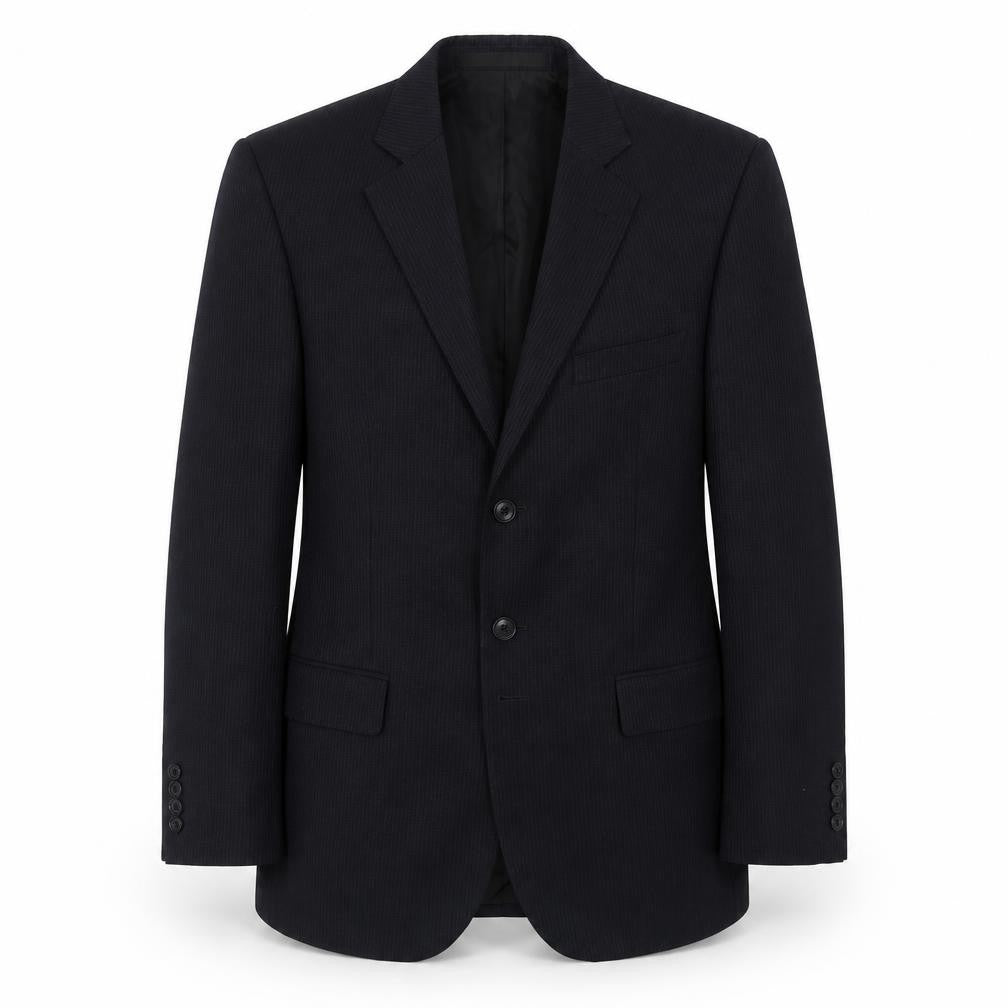 Marks & Spencer Mens Black  Polyester Jacket Suit Jacket Size 38