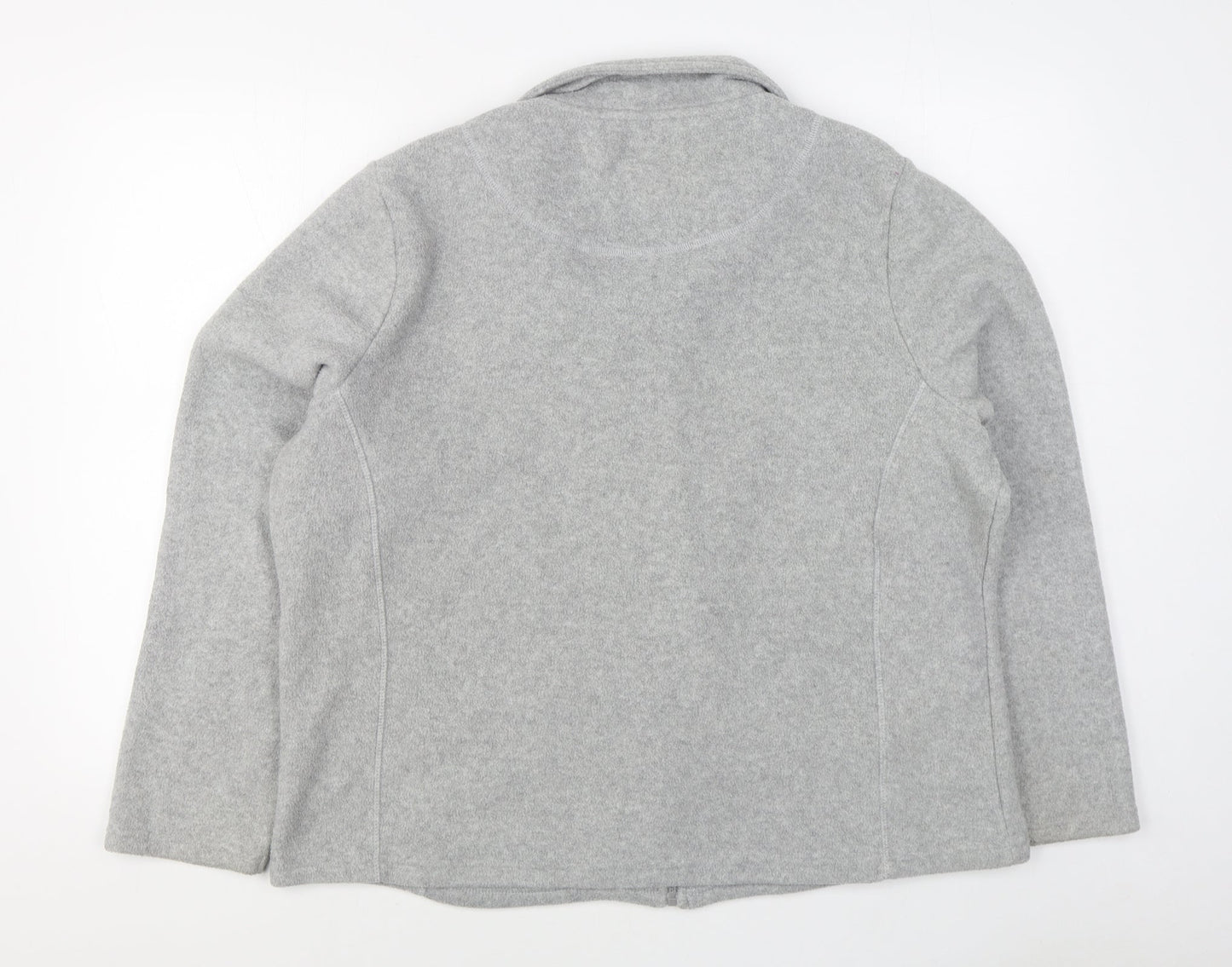 M&Co Womens Grey   Jacket  Size 20  Zip