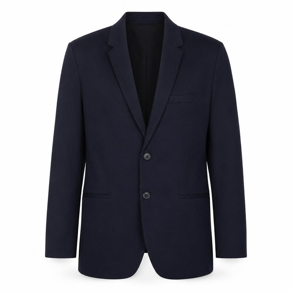 Zara Mens Blue  Polyester Jacket Suit Jacket Size XL