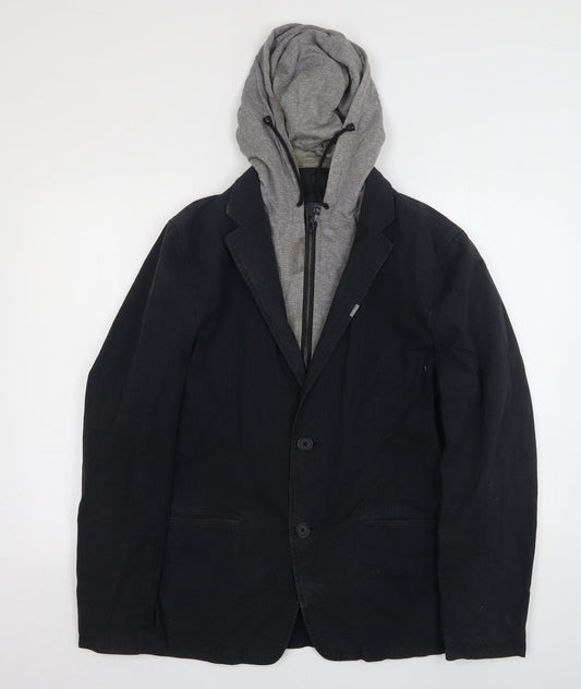 NEXT Mens Blue Striped  Jacket  Size L