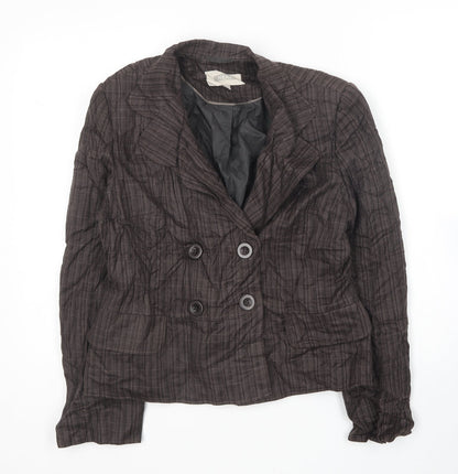 Next Womens Brown   Jacket Blazer Size 12