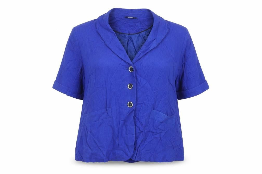 Bonmarché Womens Blue Jacket Blazer Size 18