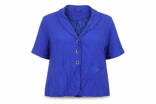 Bonmarché Womens Blue Jacket Blazer Size 18