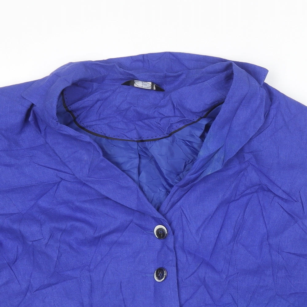 Bonmarché Womens Blue   Jacket Blazer Size 18