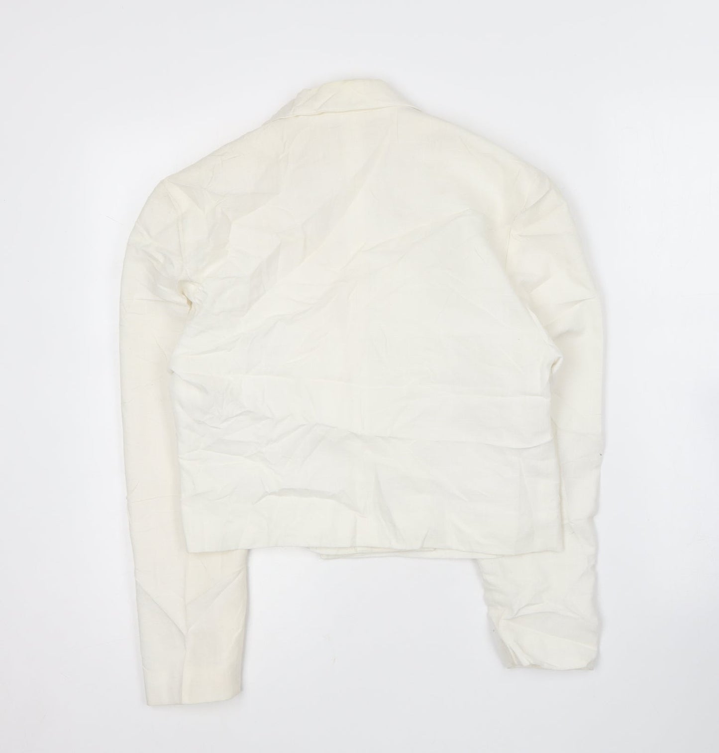 Hamells Womens White   Jacket Blazer Size 12