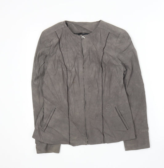 Bonmarché Womens Grey   Jacket  Size 10