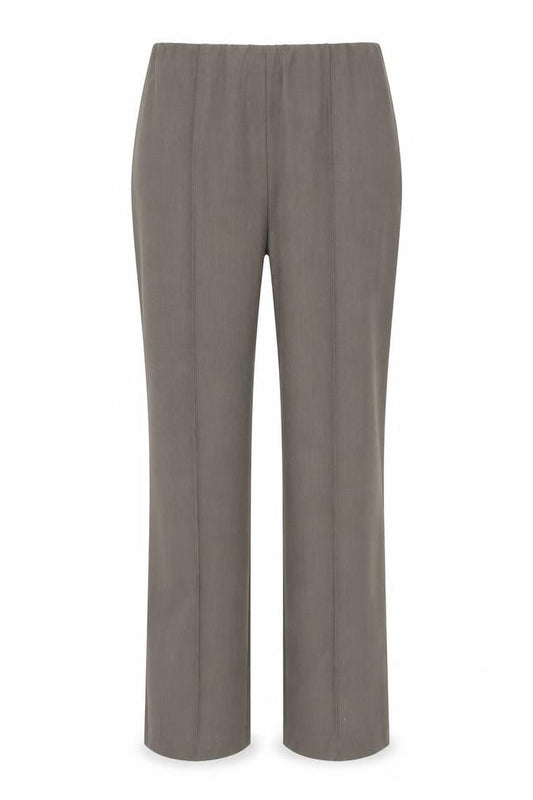 Classic Womens Brown  Polyester Trousers  Size 12 L25 in Regular