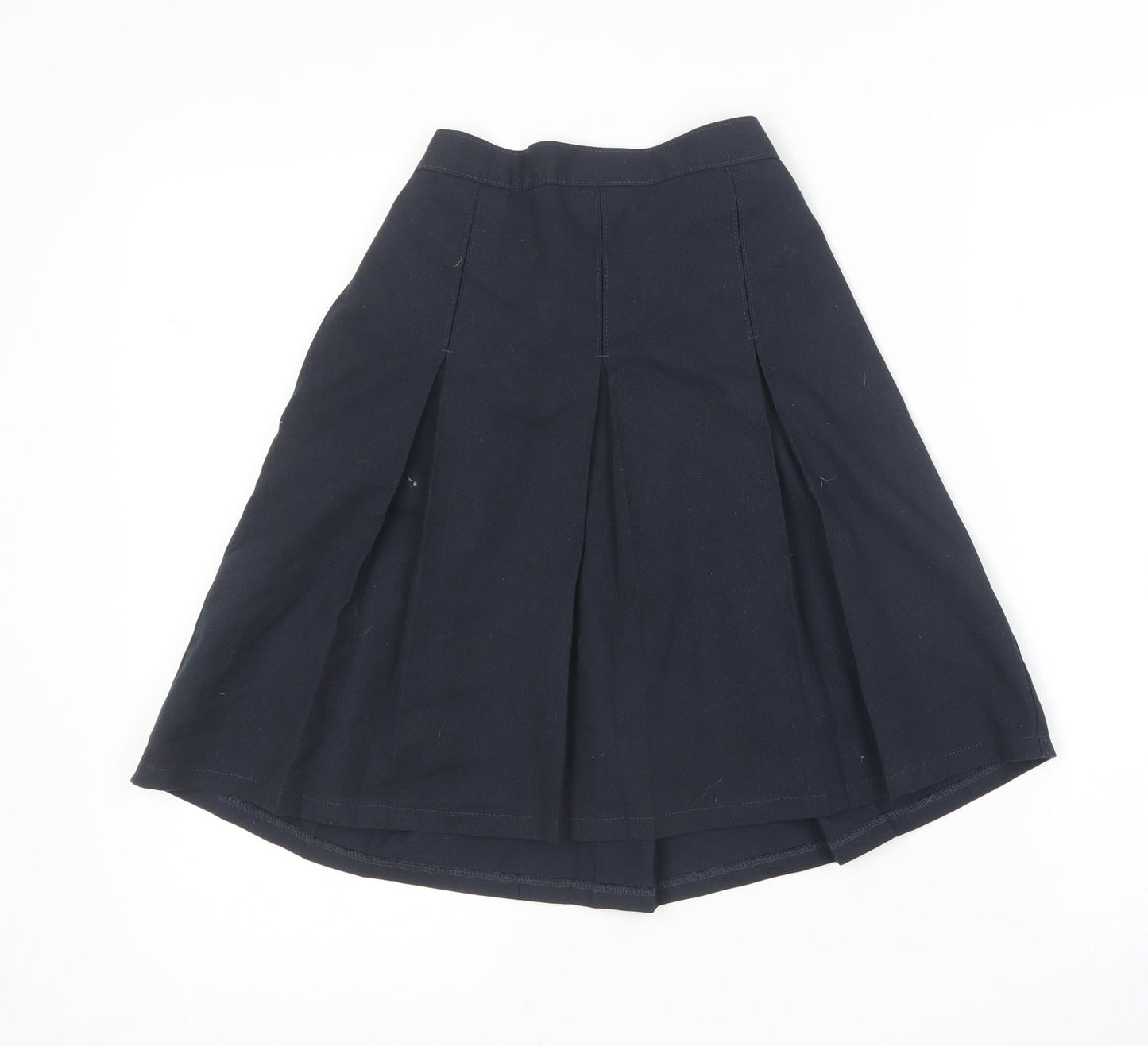 Marks and Spencer Girls Blue  Polyester A-Line Skirt Size 10-11 Years  Regular