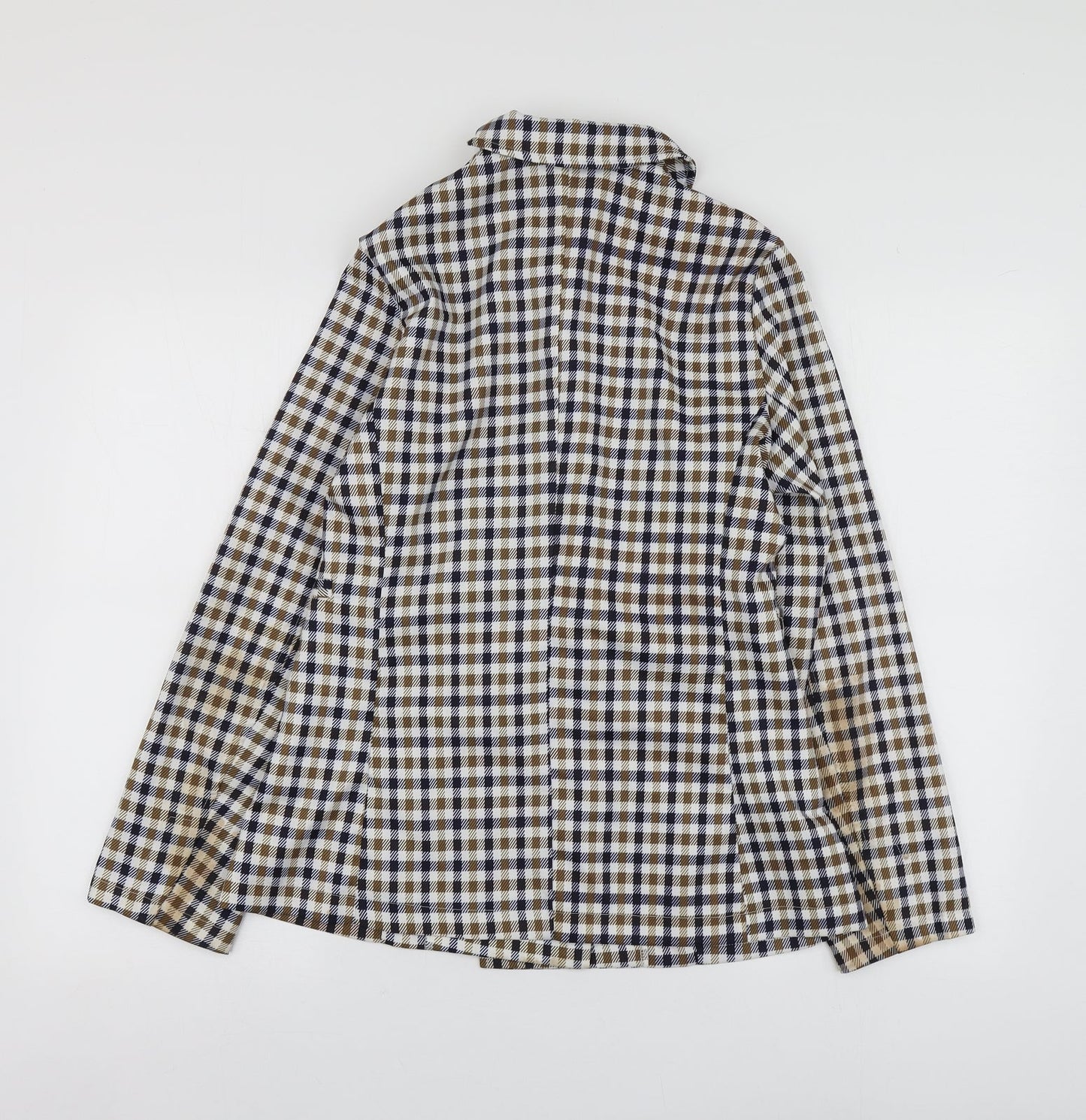 SheIn Womens Multicoloured Herringbone Polyester Jacket Suit Jacket Size S