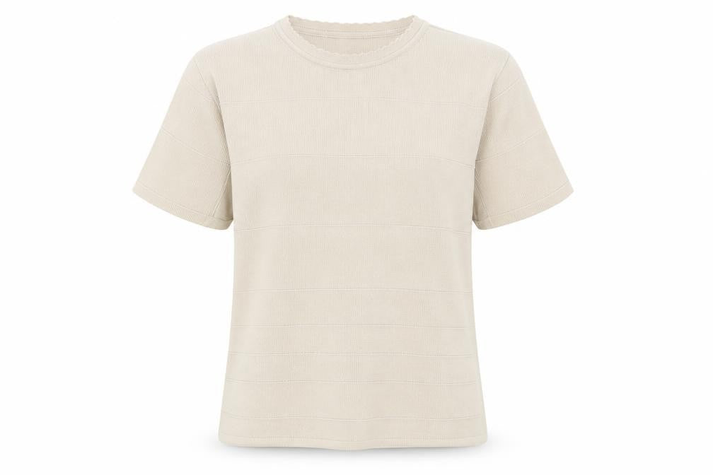 Berkertex Womens Beige Crew Neck  Acrylic Pullover Jumper Size 10