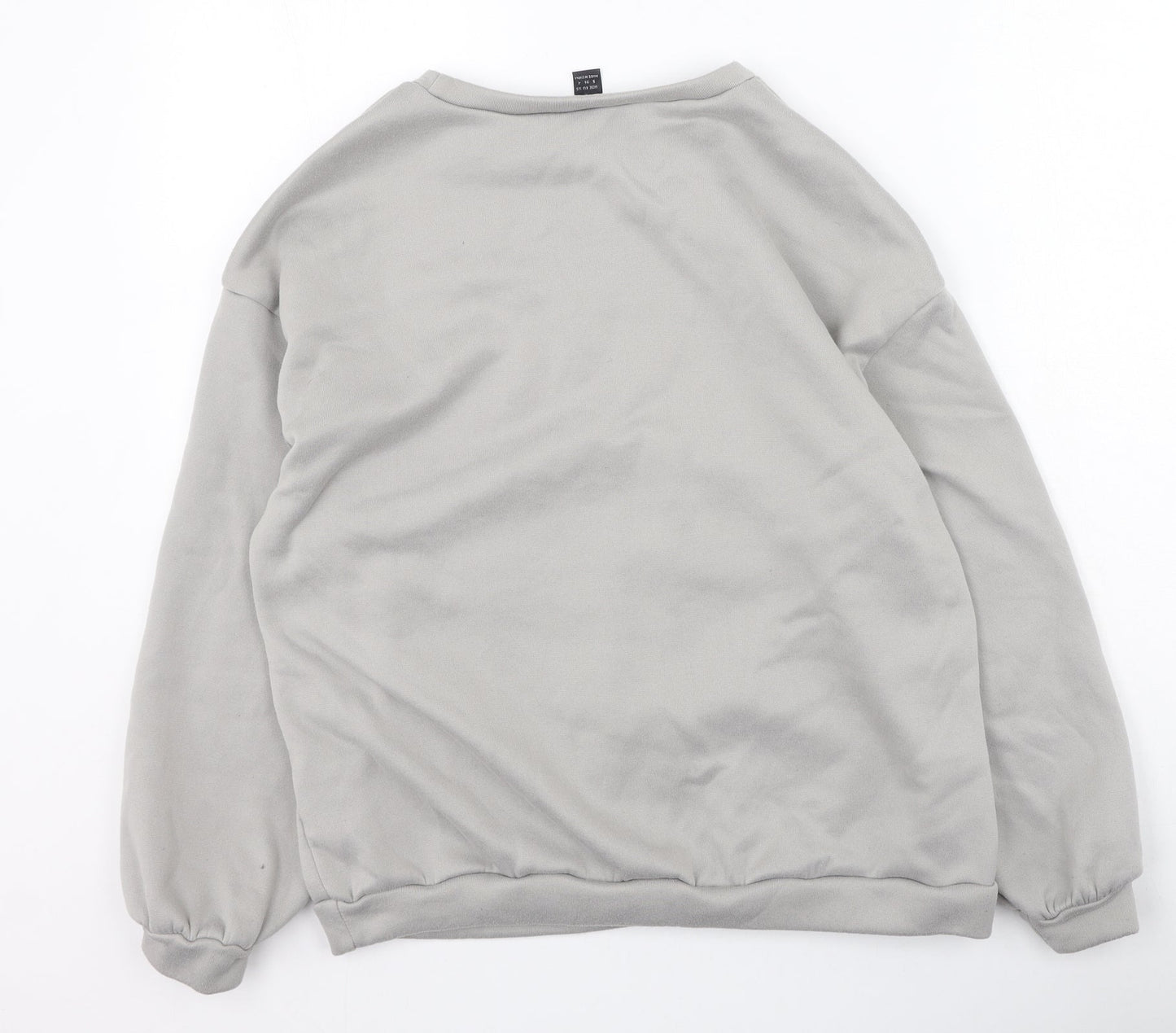 Shein  Womens Multicoloured  Polyester Pullover Sweatshirt Size S