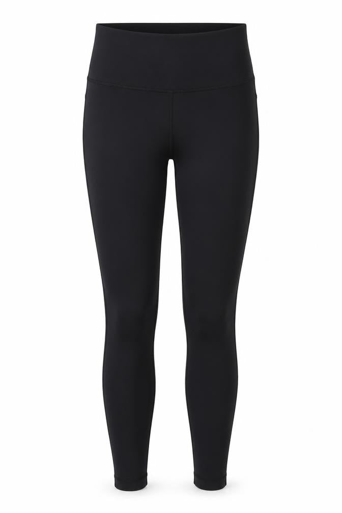 Lapasa Womens Black  Polyester Pedal Pusher Leggings Size M L26 in Regular