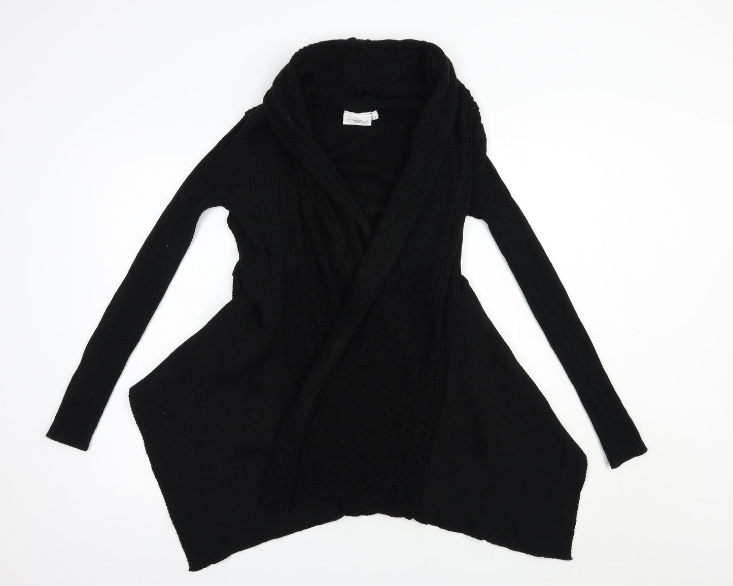 New Look Womens  Collared  Acrylic Cardigan Jumper Size S
