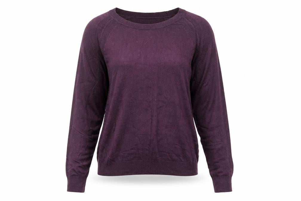Marks & Spencer Womens Purple  Acrylic Pullover Sweatshirt Size 12