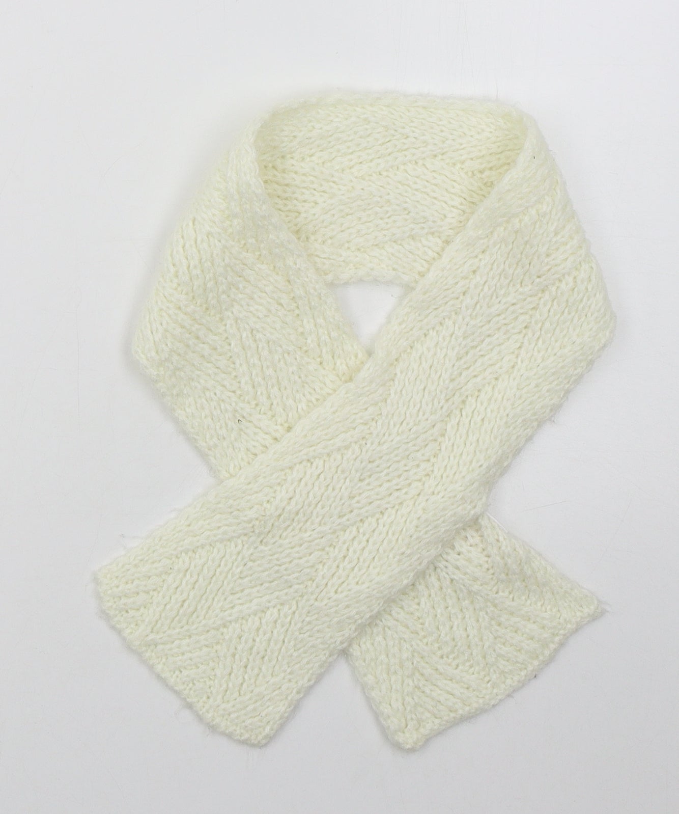 Primark Womens Ivory  Acrylic  Scarf