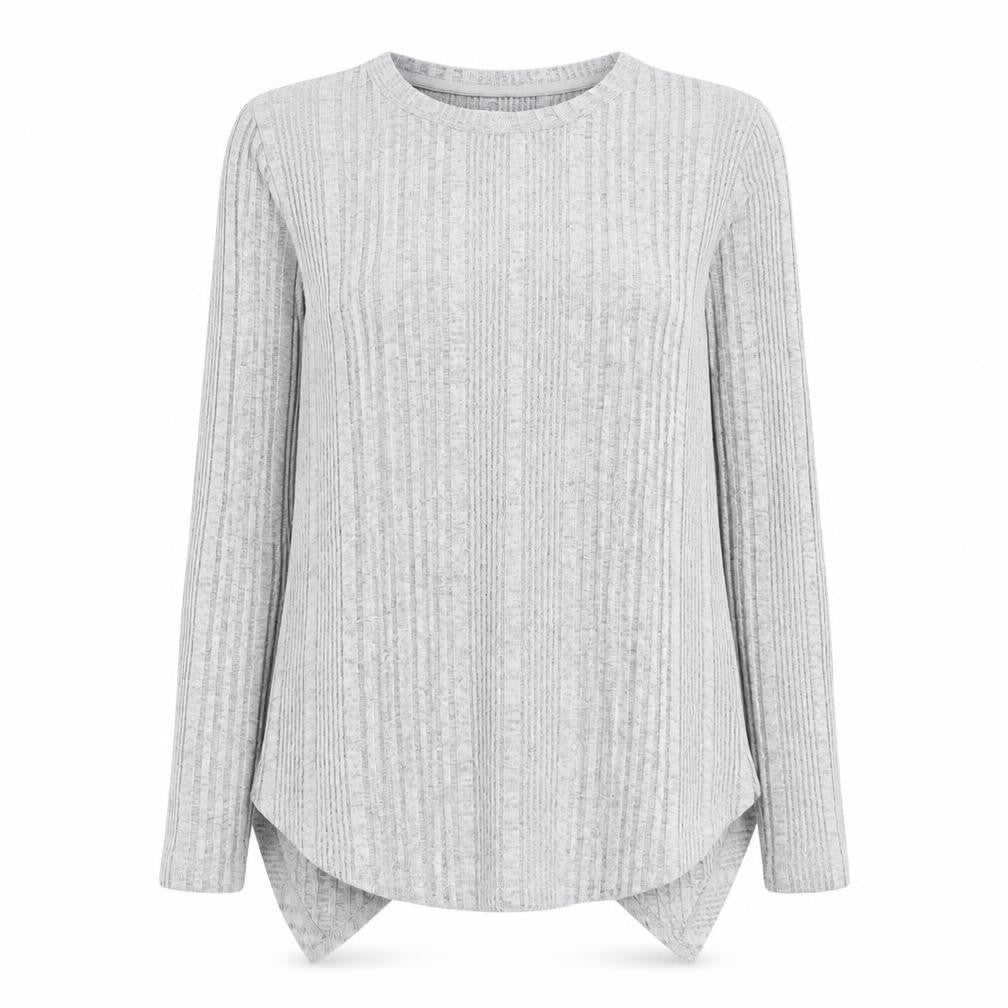 NEXT Womens Grey Round Neck  Polyester Pullover Jumper Size S