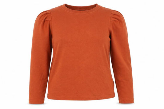NEXT Womens Orange  Cotton Pullover Sweatshirt Size XS  Pullover