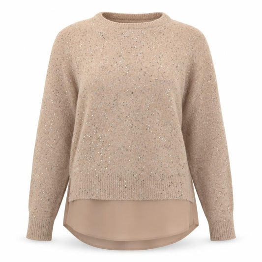 Oasis Womens Pink Round Neck  Acrylic Pullover Jumper Size XS