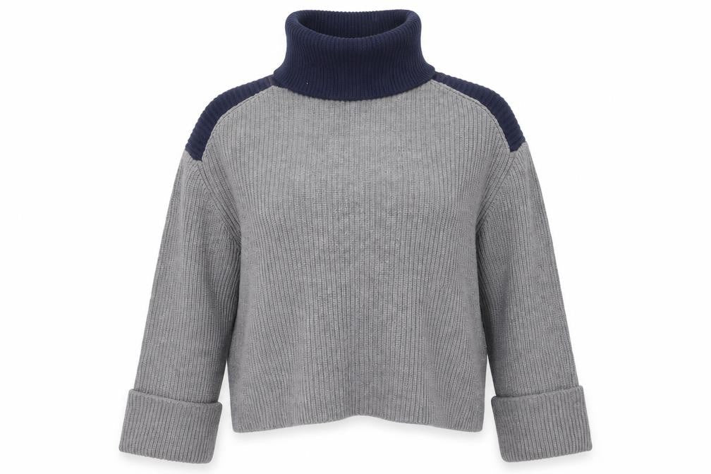 Apricot Womens Multicoloured High Neck  Viscose Pullover Jumper Size S