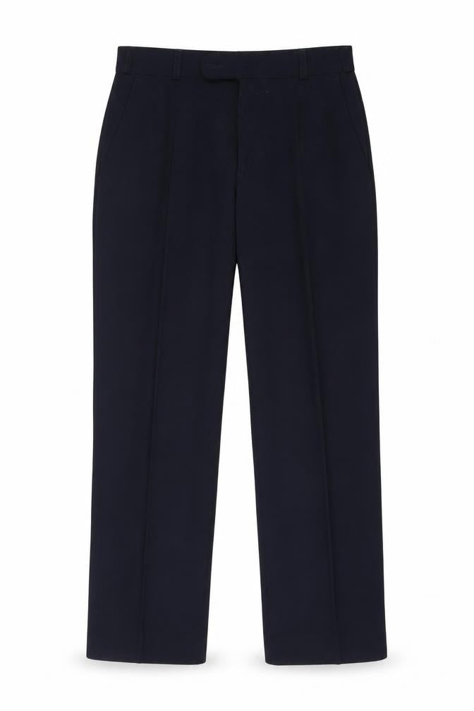 Remus Uomo Mens Blue  Viscose Trousers  Size 30 in L27 in Regular