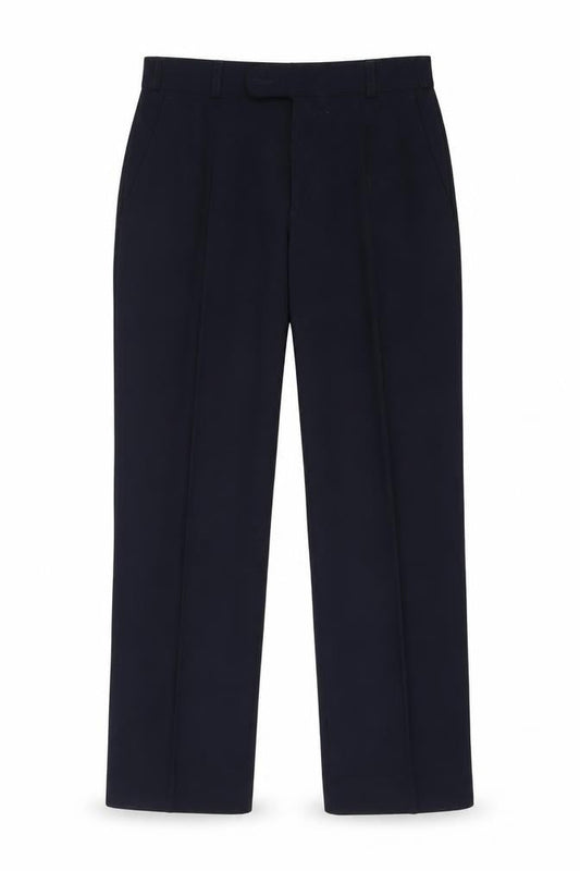 Remus Uomo Mens Blue  Viscose Trousers  Size 30 in L27 in Regular
