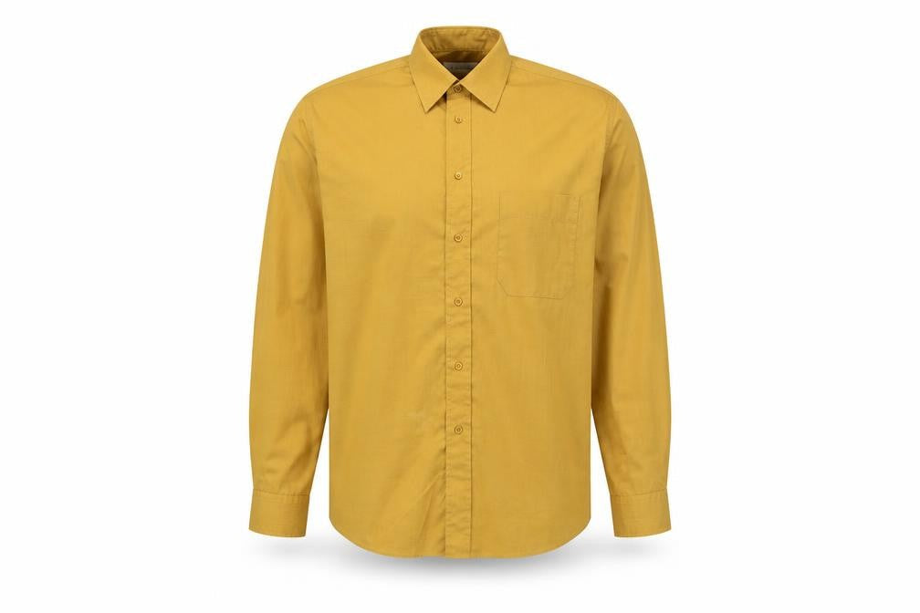 Debenhams Mens Orange  Cotton  Button-Up Size 38 Collared