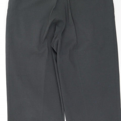 Remus Uomo Mens Grey  Polyester Trousers  Size M L26 in Regular