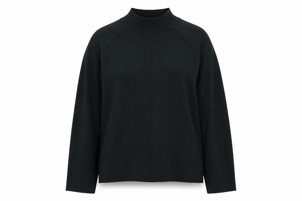 NEXT Womens Green High Neck  Viscose Pullover Jumper Size 8