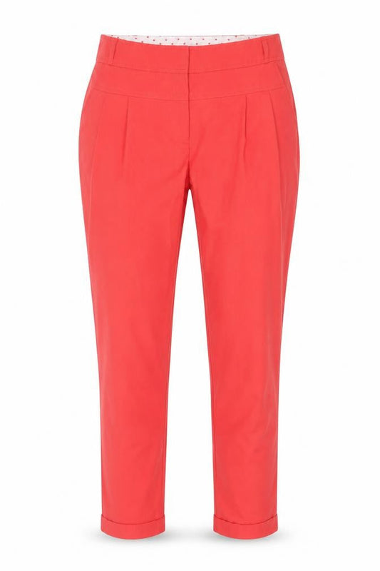 NEXT Womens Orange  Polyurethane Trousers  Size 10 L26.5 in Regular