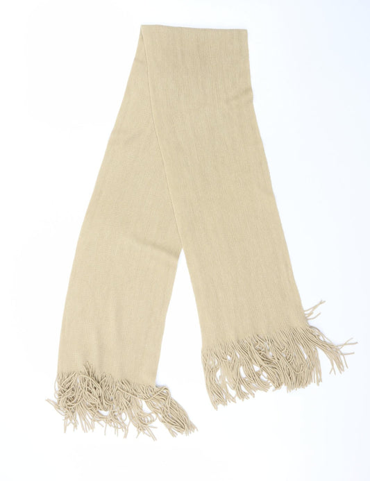 Preworn Womens Beige  Polyester  Scarf