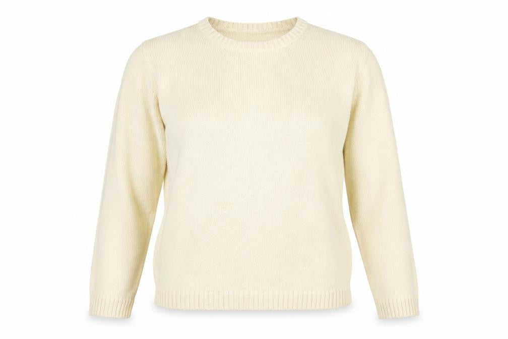 Dunnes Womens Yellow  100% Cotton Pullover Sweatshirt Size 14   - Size 14/16