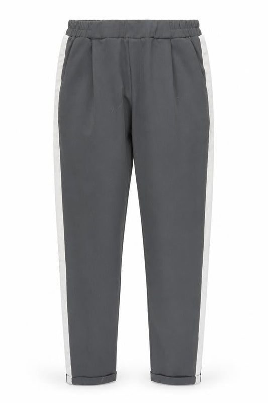 Fox Mens Grey  Polyester Jogger Trousers Size M L24 in Regular